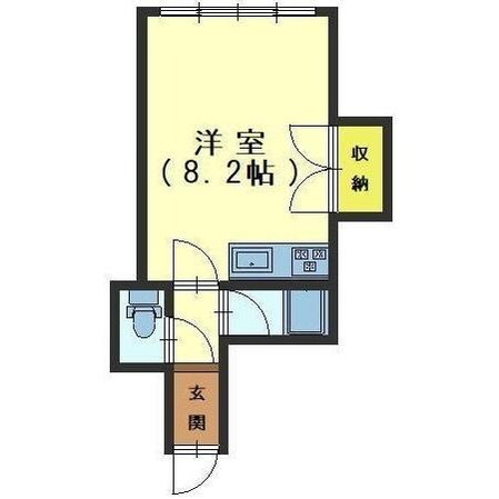 シーサイドマンションの物件間取画像